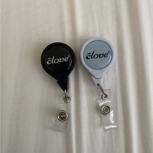 New Clove badge reels